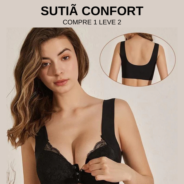 Sutiã de Renda - Confort (COMPRE 1 LEVE 2)